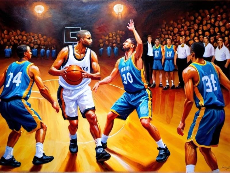 听说曾被姚明狠狠打爆!DPOY+冠军中锋钱德勒高中是这么打球